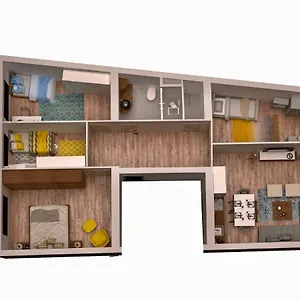 Spacious With Terrace Apartment